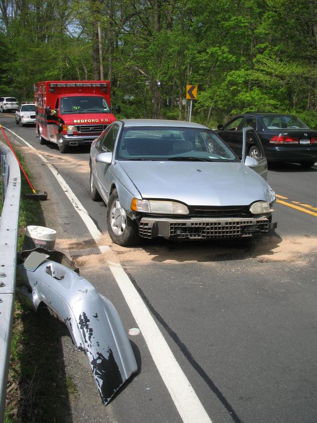 MVA with Injuries - Old Post Road at the Armonk Border - 05/14/08